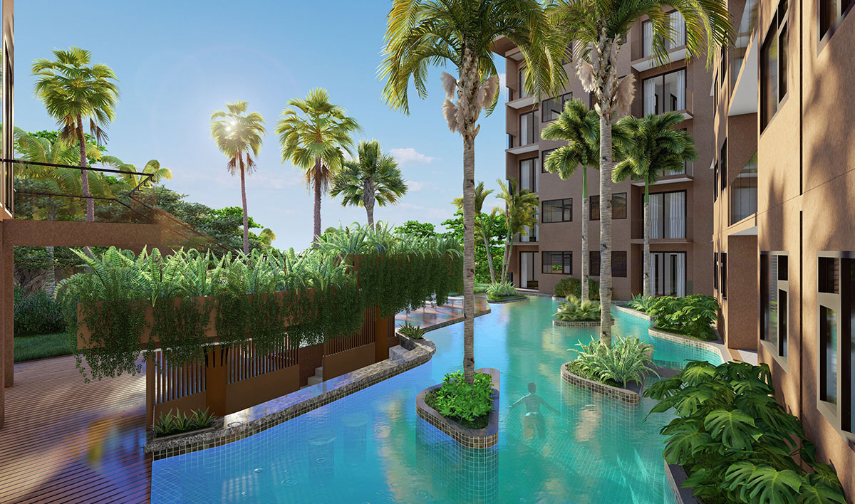 the proud residence condos karon beach phuket